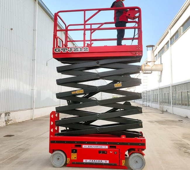 墨玉自行走移动式升降机